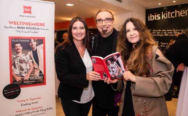 Zabine, Rudi Dolezal und Cécile Nordegg