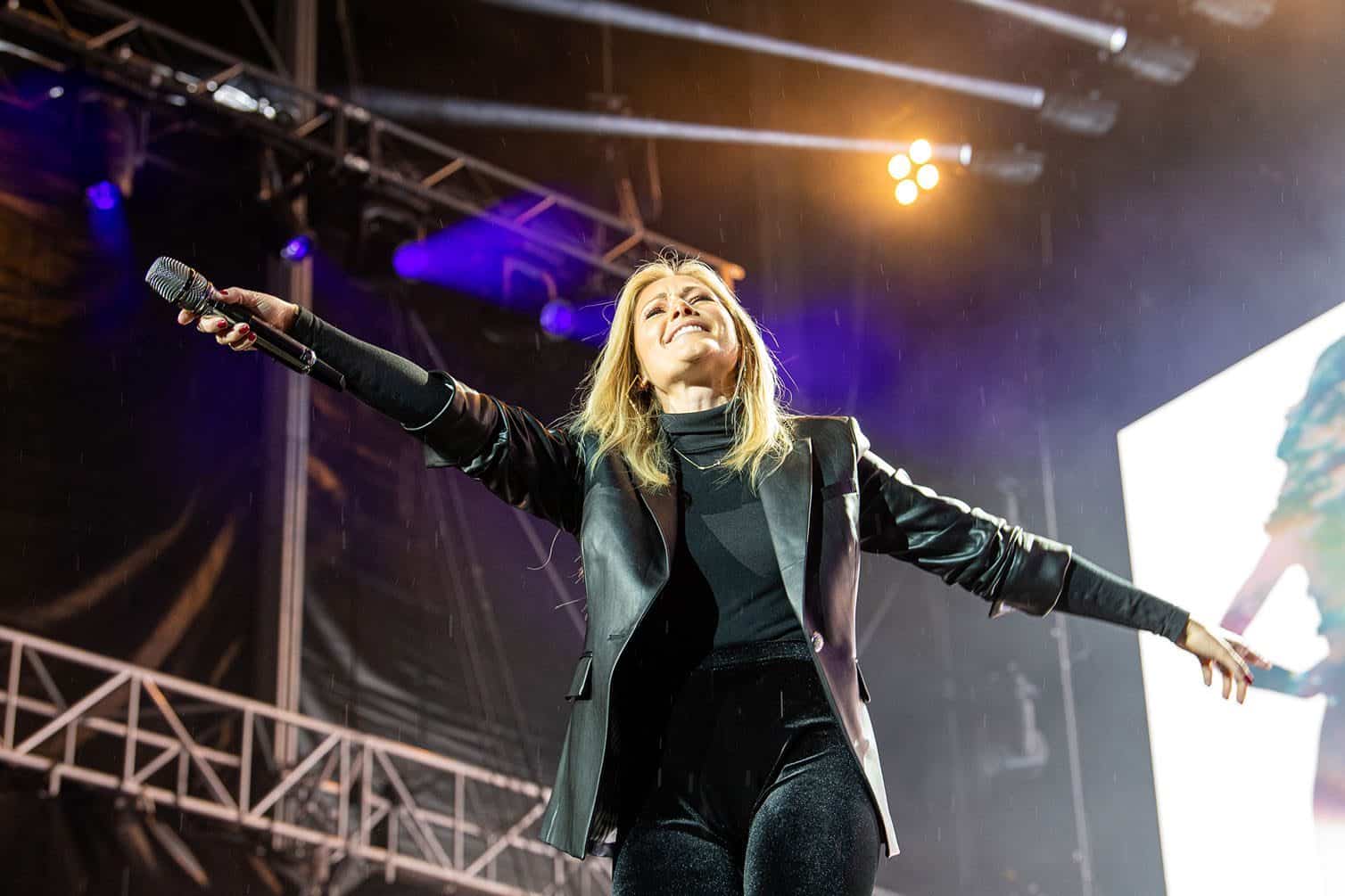 Helene Fischer auf der Bühne in Bad Hofgastein