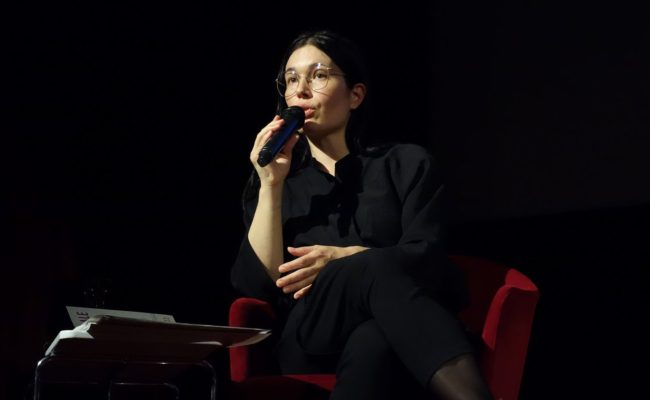 Viennale Direktorin Eva Sangiorgi stellt das Viennale Programm 2022 vor