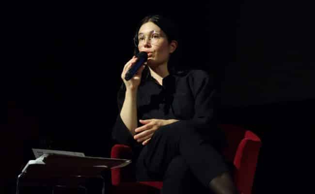 Viennale Direktorin Eva Sangiorgi stellt das Viennale Programm 2022 vor