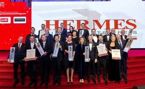 Sieger der Hermes Wirtschaftspreise 2022 in der Wiener Hofburg.