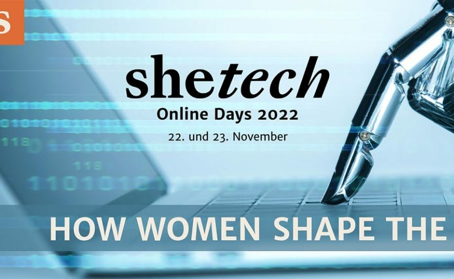 Am 22. und 23. November finden zum dritten Mal die shetech Online Days von SHEconomy statt.