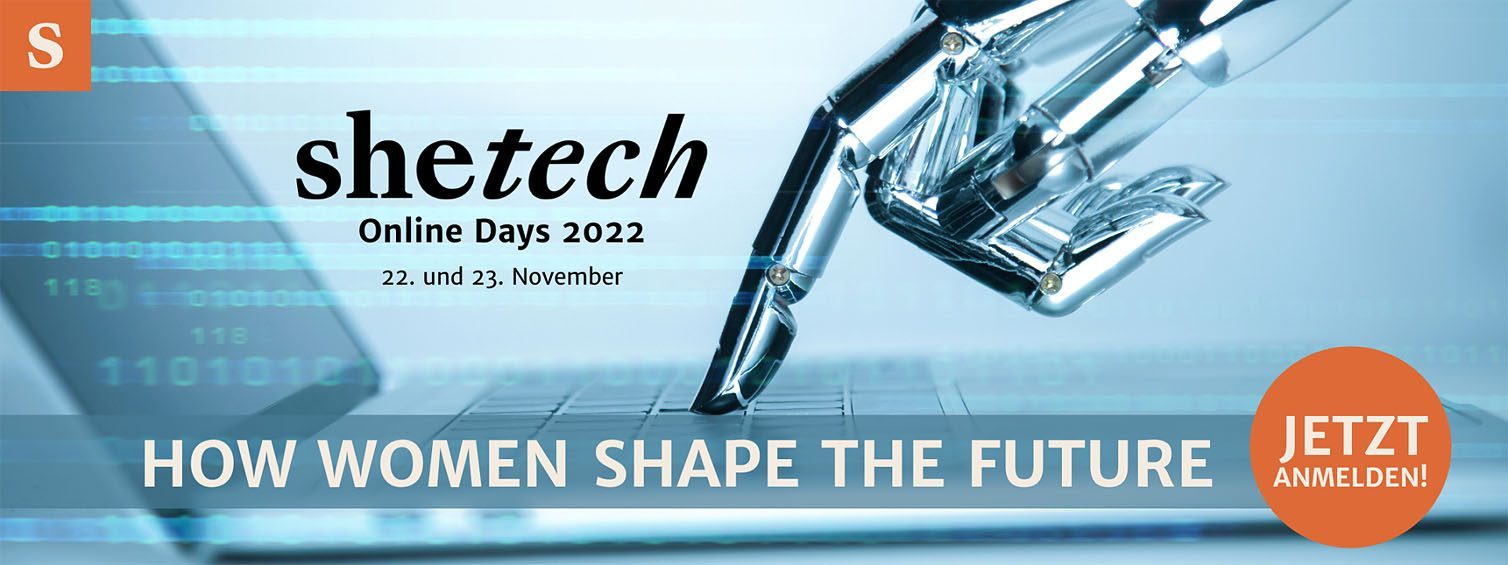 Am 22. und 23. November finden zum dritten Mal die shetech Online Days von SHEconomy statt.