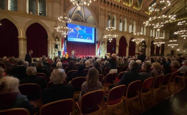 Lotte Tobisch Ausstellungseröffnung in der Wienbibliothek