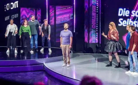 "Die Comedy Challenge - Das kann ja heiter werden" im ORF Zentrum.