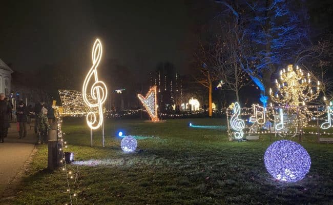 Lichterpark im Europahaus Wien