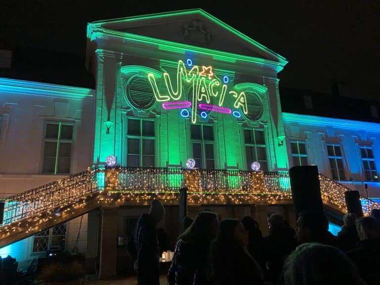 Lumagica erleuchtet das Europahaus Wien