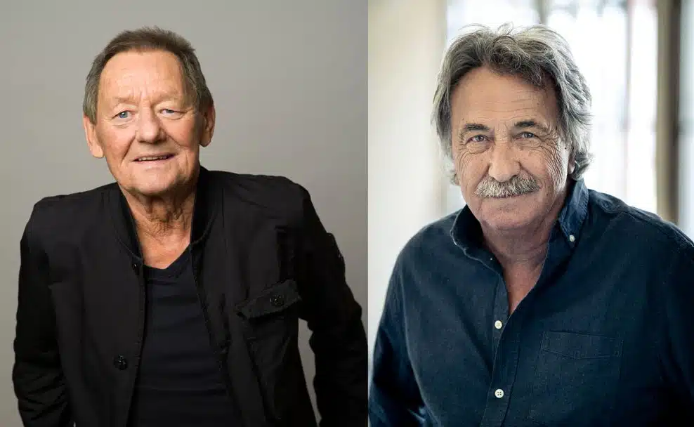 Wolfgang Ambros und Gert Steinbäcker geben ein Doppelkonzert.