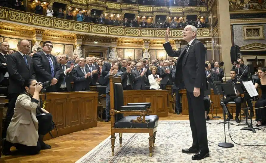 19. Bundesversammlung aus Anlass der Angelobung von Bundespräsident Alexander Van der Bellen.