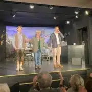 Premiere von Chaim und Adolf im Theater Freien Bühne Wieden.