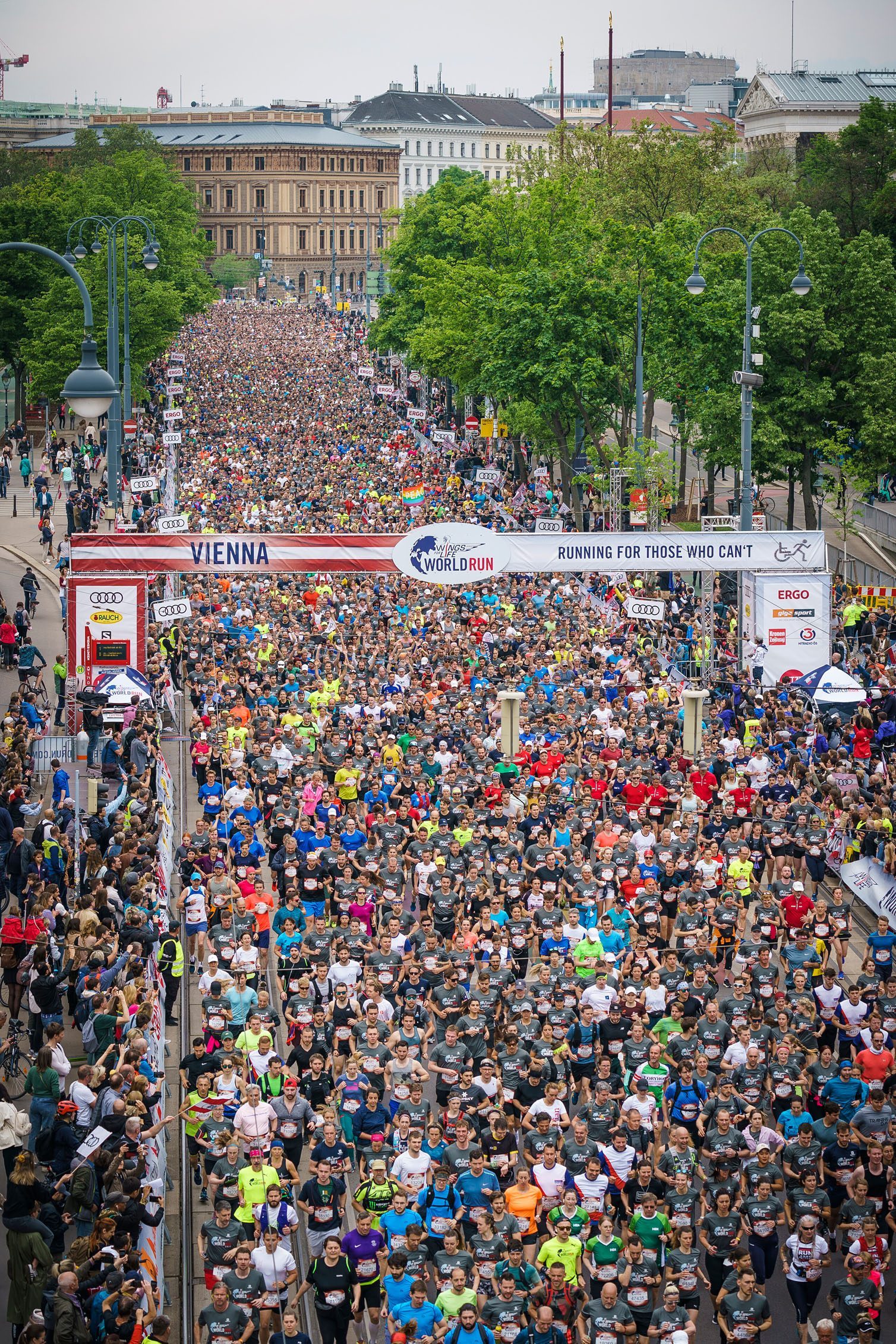 Wings for Life World Run in Wien Veranstaltung