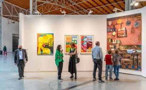 Besucher der SPARK Art Fair Vienna erwartet ein großes Angebot österreichischer Galerien.