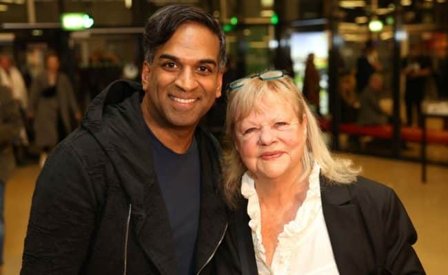 Ramesh Nair und Marianne Mendt.