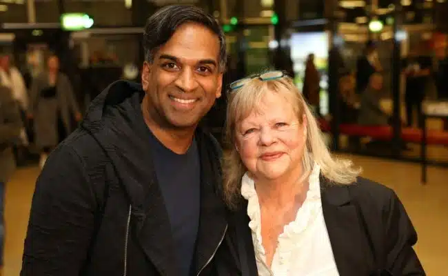 Ramesh Nair und Marianne Mendt.