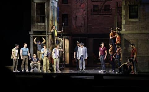 Die Neuinszenierung des Musicals West Side Story gastiert in der Wiener Stadthalle.