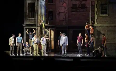 Die Neuinszenierung des Musicals West Side Story gastiert in der Wiener Stadthalle.