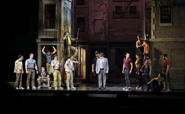 Die Neuinszenierung des Musicals West Side Story gastiert in der Wiener Stadthalle.