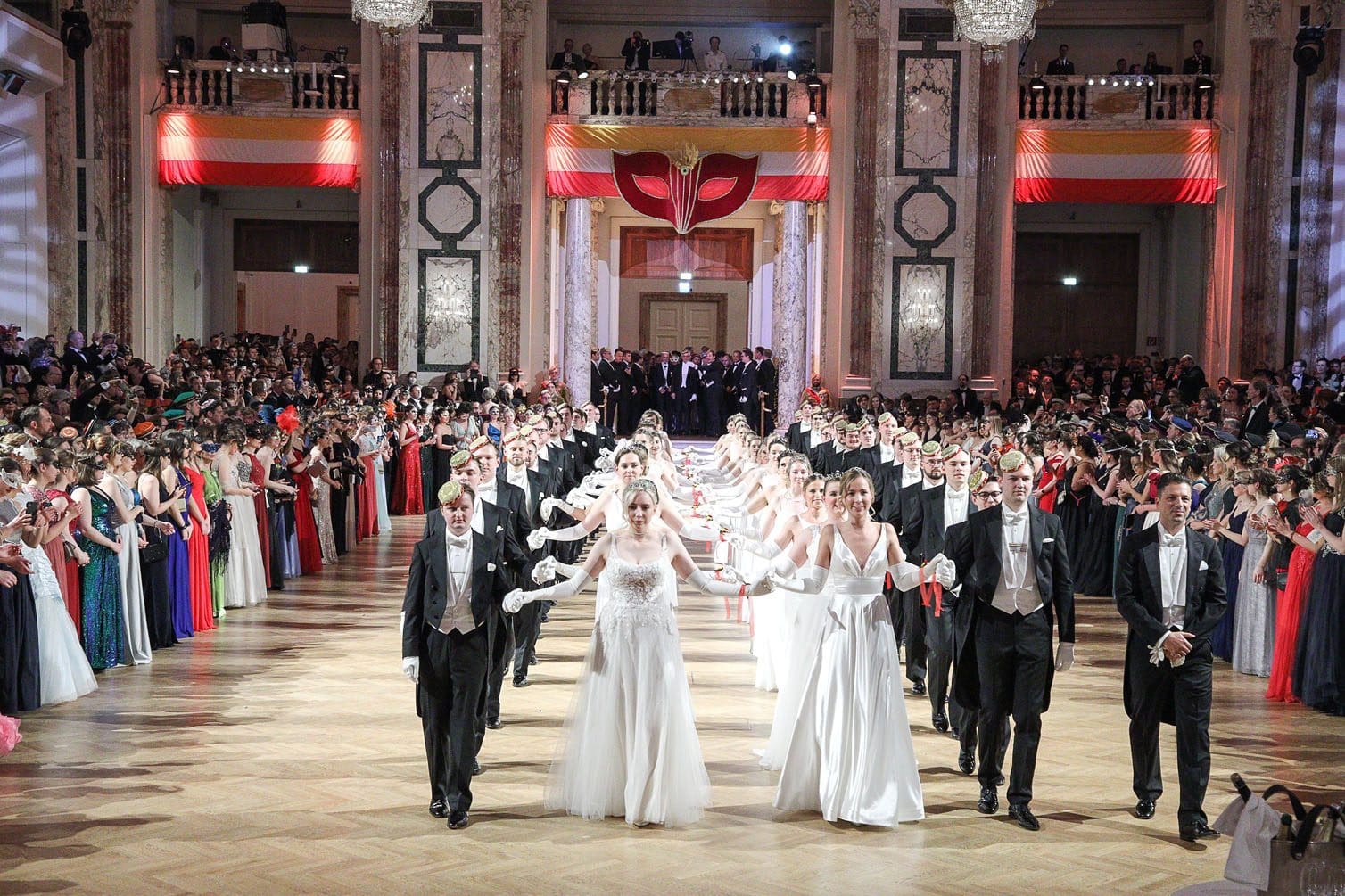 Eröffnung der Rudolfina-Redoute 2023 in der Wiener Hofburg