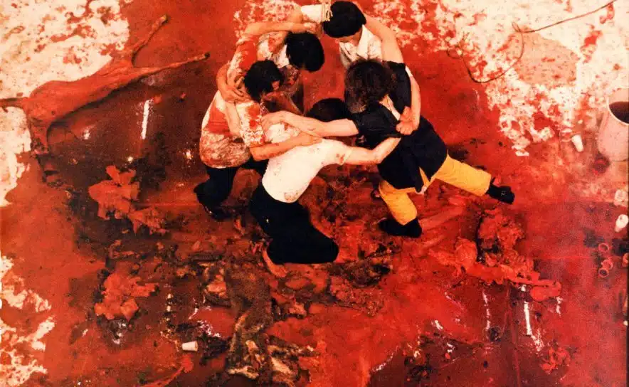 Hermann Nitsch Foto aus der Sammlung von Westlicht-Gründer Peter Coeln.