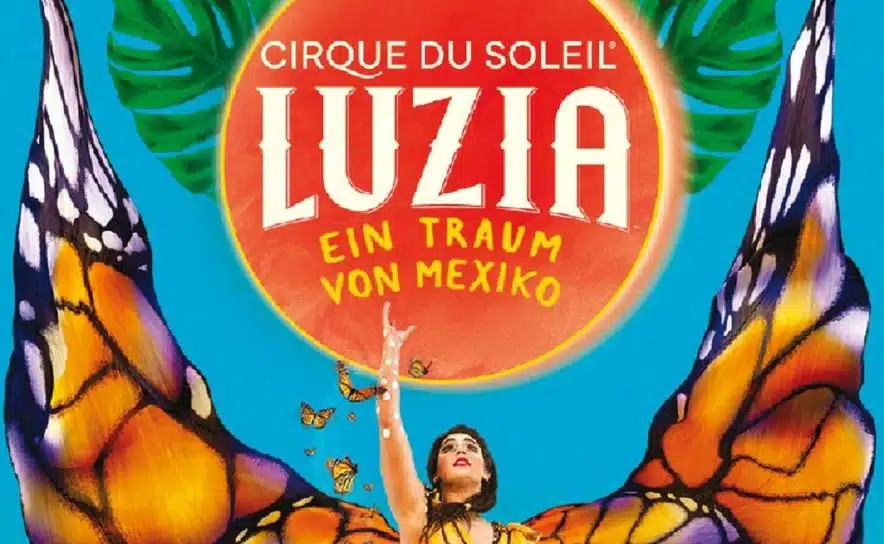 Vom 12. April bis 29. Mai 2023 gastiert Cirque du Soleil Luzia in Wien auf dem Gelände in Neu Marx an der Staribacherstraße 1.