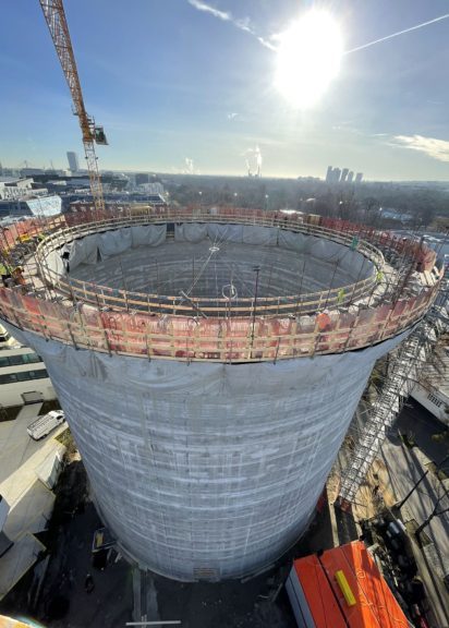 Aktuell befindet sich die neue Prater-Attraktion "Panorama Vienna" in Bauabschnitt 1.