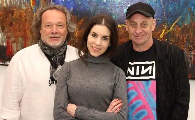 Niki Neuspiel, Eva Petric und Alf Poier.