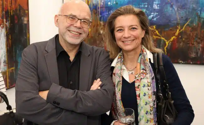 Mario Rossori und Fiona Hernuss.