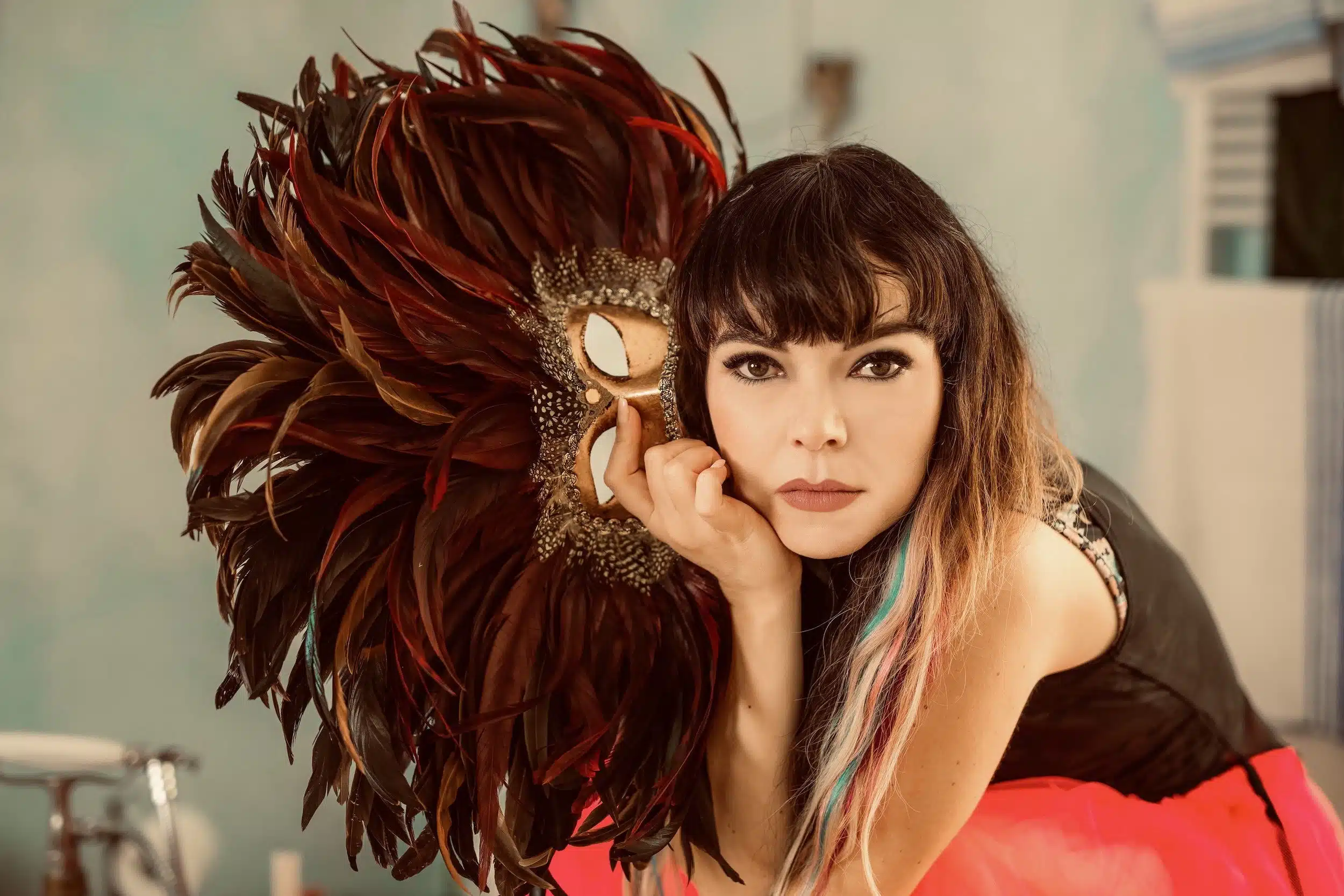 Singer-Songwriterin und Poetin: Anja Thaler aus Tirol.