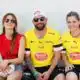 Irena Blagojevic, Christopher Seiler und Lizz Görgl beim Band Fussball Cup 2023.