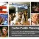 Piefke Public Viewing auf dem Badeschiff das Duell Österreich gegen Deutschland am 21.11.2023.