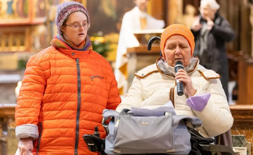 Gottesdienst im Stephansdom am Internationalen Tag für Menschen mit Behinderung am 3. Dezember.