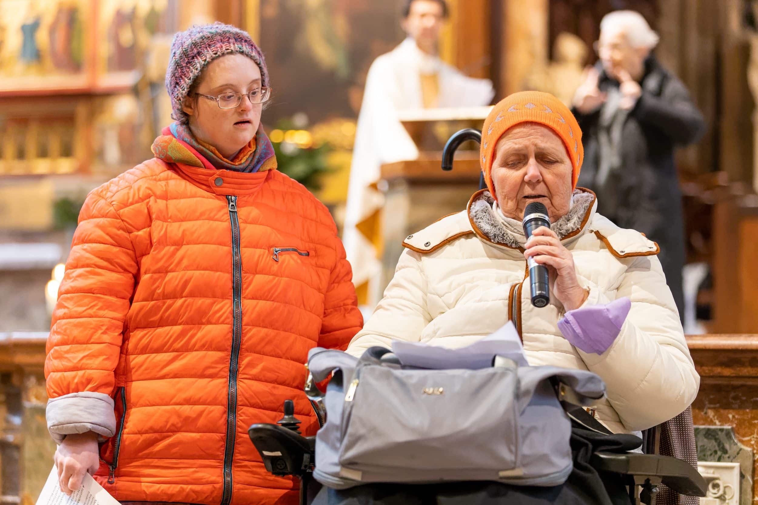 Gottesdienst im Stephansdom am Internationalen Tag für Menschen mit Behinderung am 3. Dezember.