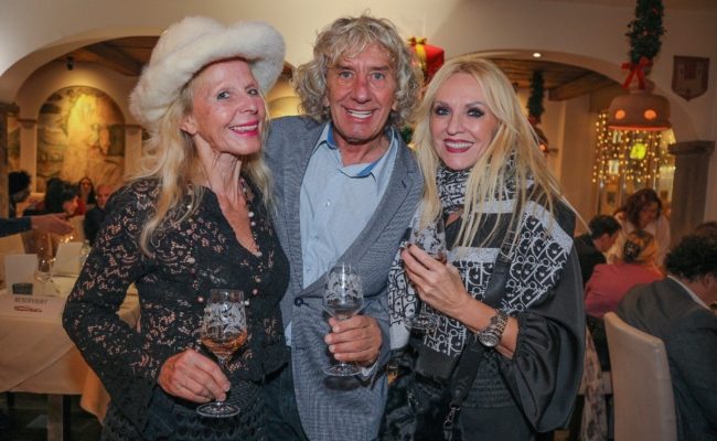 Maria Lahr, Tony-Rei, Manuela Dorn bei der Geburtstagsfeier von Mr. Ferrari Heribert Kasper (70. Geburtstag) im Ristorante Firenze.