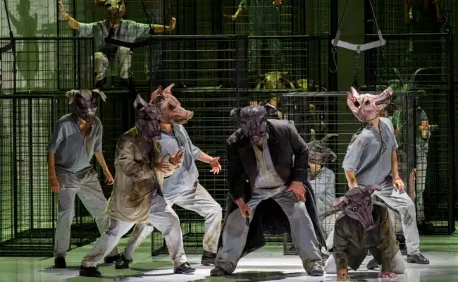 Die Oper "Animal Farm" nach George Orwell kommt an die Wiener Staatsoper.