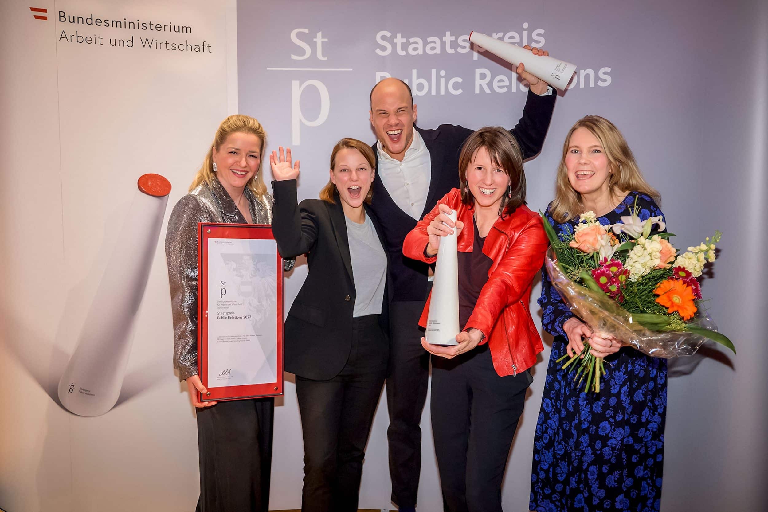 MA 31 / Wiener Wasser und die Agentur Grayling Austria gewinnen Staatspreis Public Relations.