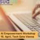 Succus AI Empowerment Workshop am 15. April 2024 am Veranstaltungsort Tech Gate Vienna