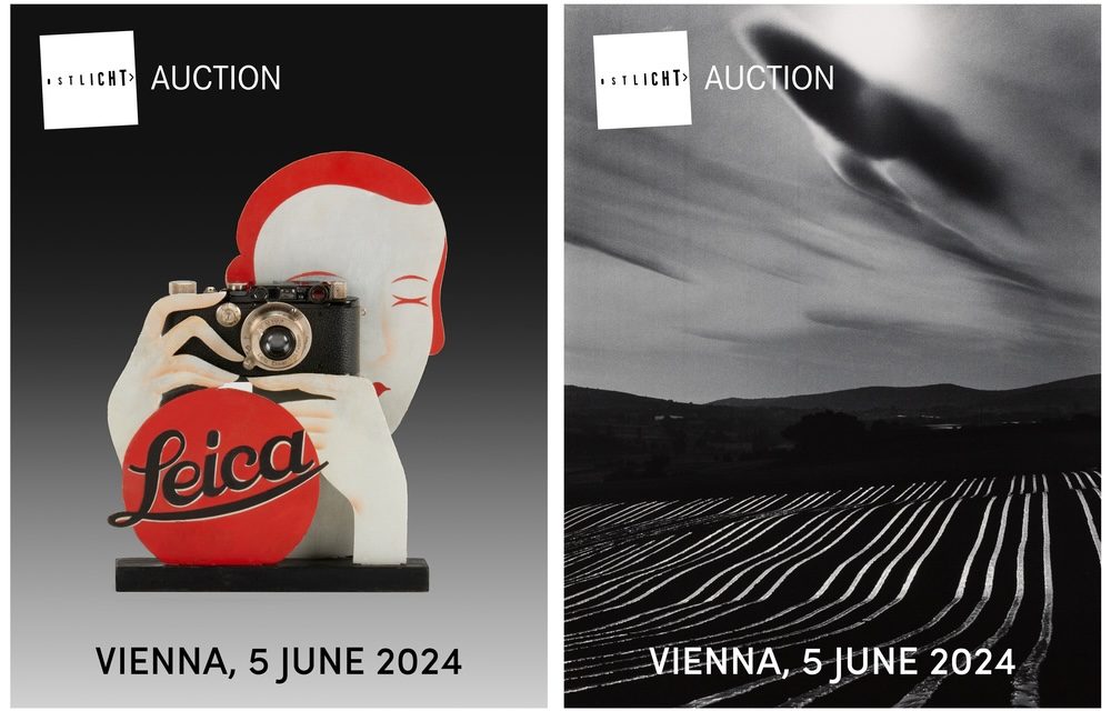 Kataloge zur OstLicht Camera & Photo Auction am 5.Juni 2024 in Wien.