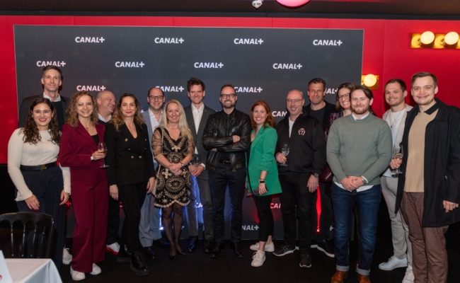 Canal+ Doku-Serie "Teamgeist - Unser Weg" über das ÖFB Nationalteam im Vindobona präsentiert.