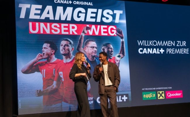 David Alaba spielt eine große Rolle in der Canal+ Doku-Serie "Teamgeist - Unser Weg".