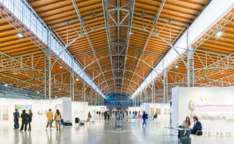 Die Wiener Marx Halle ist Schauplatz der Spark Art Fair.