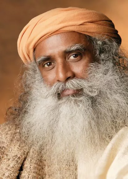 Sadhguru ist ein indischer Guru, Yogi, Mystiker und Umweltaktivist. Unter anderem für die "Save Soil" Bewegung.