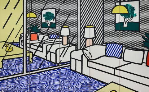 Roy Lichtenstein Retrospektive in der Albertina, Wien von 8. März bis 14. Juli 2024.