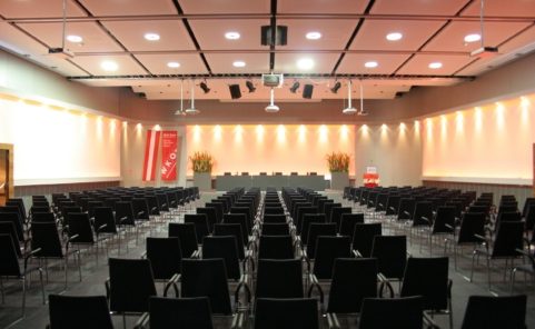 Veranstaltungsort "Julius-Raab-Saal" im Wirtschaftskammergebäude| der WKO auf der Wiedner Hauptstrasse.