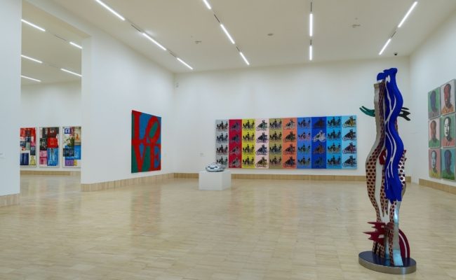 Albertina Klosterneuburg Ausstellung "Pop-Art" von Jörg Immendorff über Markus Lüpertz bis zu Andy Warhol.