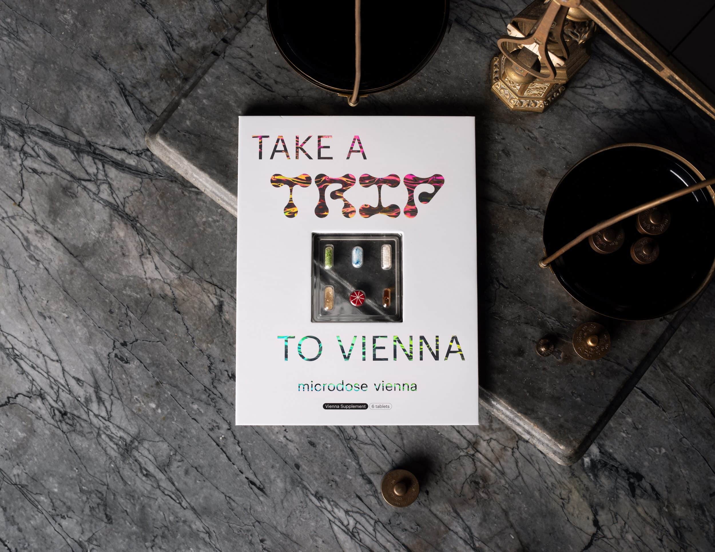 Microdosing Kampagne lockt zum Pillen-Trip nach Vienna