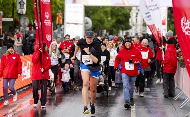 Start für den Inclusion Run 2024 am Ring.