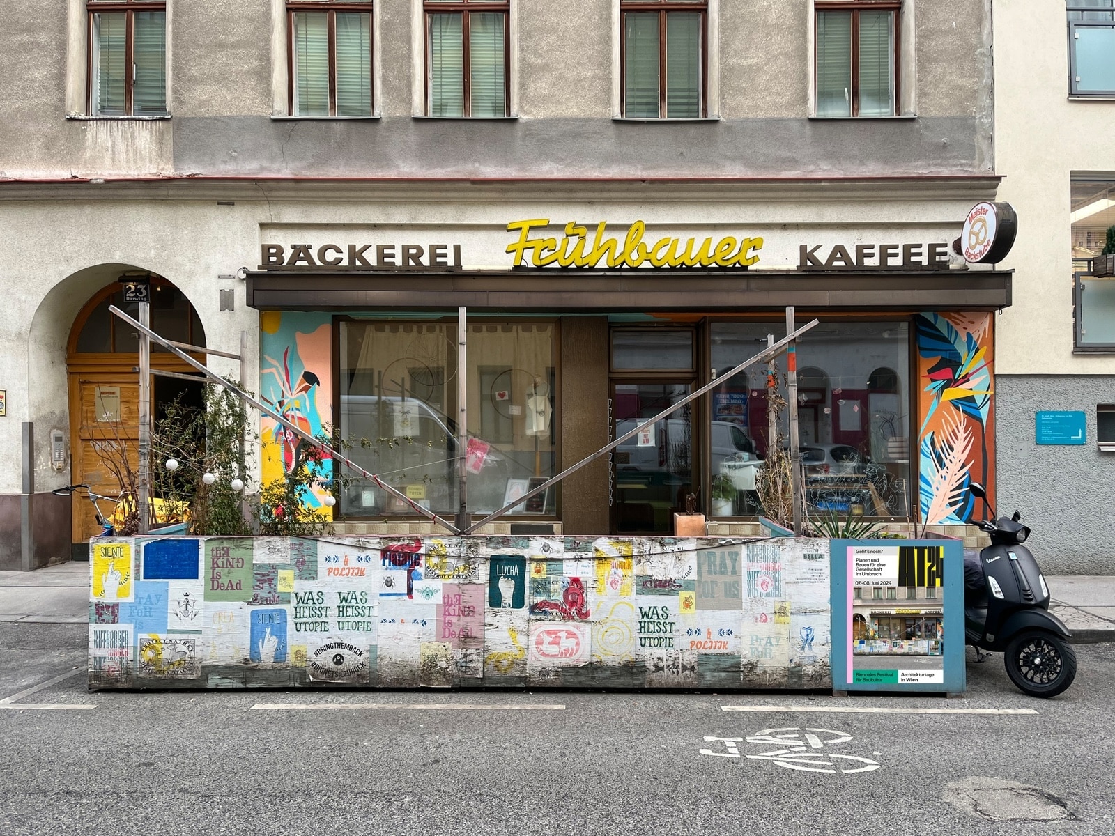 Darwin Oase, eine Initiative von Lokale Agenda 21 Wien. Architekturtage 2024.