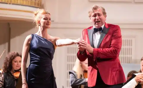 Miriam Kutrowatz und Andreas Schager im Duett.