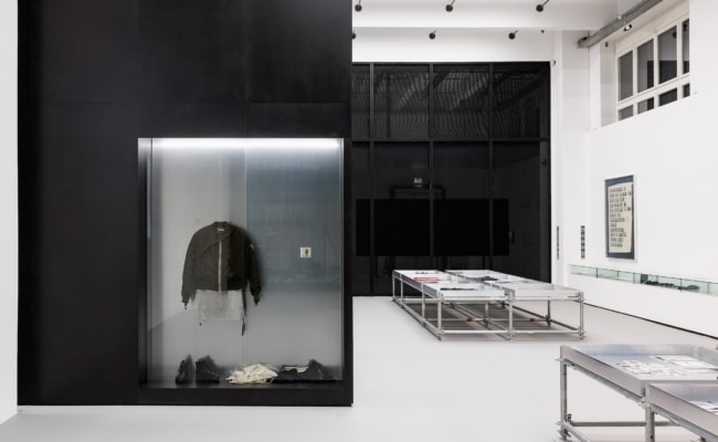 Helmut Lang MAK Ausstellungsansicht 2025