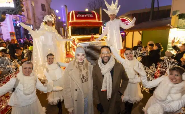 Coca-Cola Weihnachtstruck VIP-Event Wien Prater 2025 | © Martin Steiger Coca-Cola Weihnachtstruck VIP-Event Wien Prater